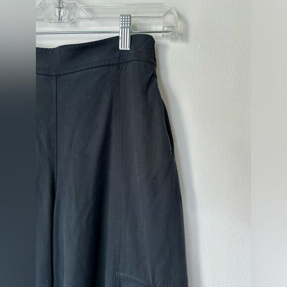 Lululemon Metropolis Maven High Rise Crop Wide Leg Pants Black Size 4 Comfort - Picture 2 of 8
